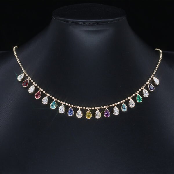 Rainbow Dopamine Nurture Diamond Necklace - Image 6