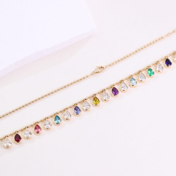 Rainbow Dopamine Nurture Diamond Necklace - Image 4
