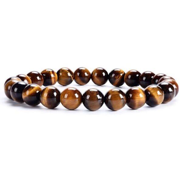 “Focus” Tiger’s Eye Bracelet-8mm