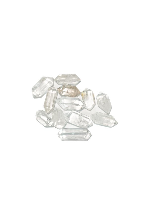 “Energy Amplifier” Natural Double Terminated Clear Quartz Crystal(3~5cm) - Image 3