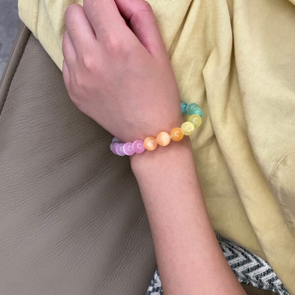 "Healing“ Rainbow Selenite Bracelet - Image 2