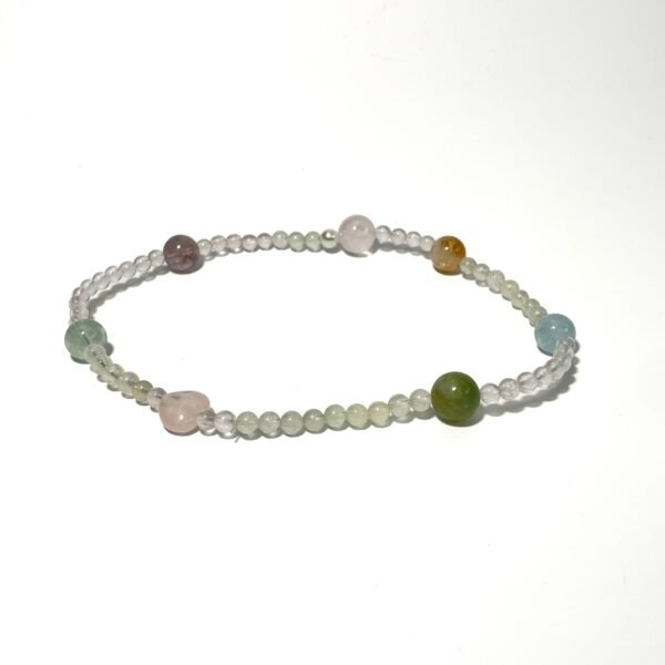 Double-Wrap Planet Crystal Bracelet - Image 2