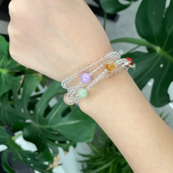 Artisan Modular ​​Nebula Bracelet & Necklace Jewelry Set - Image 6