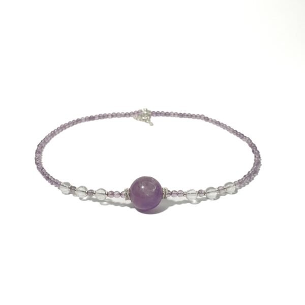 Artisan Amethyst Pendant Necklace